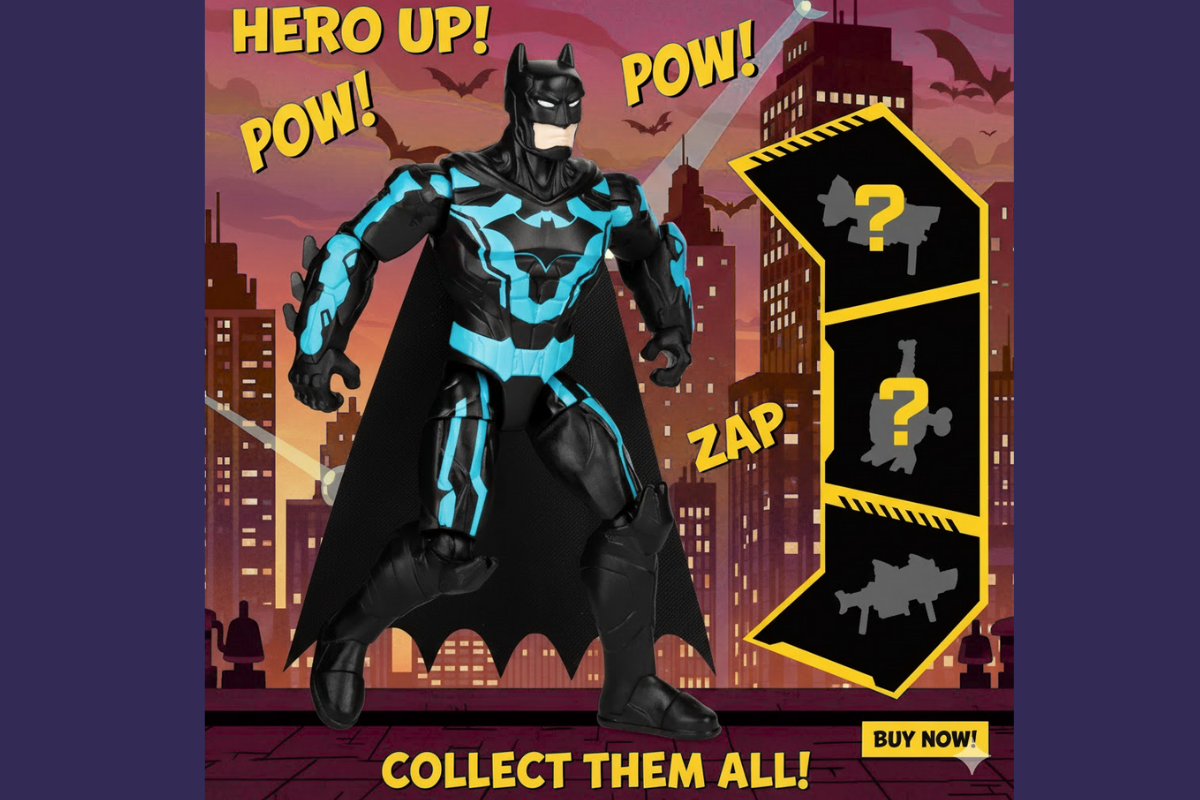 Mô Hình Batman 4 Inch – Figure DC Trưng Bày Đẹp Mắt